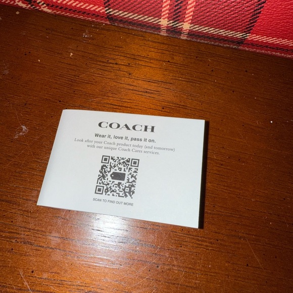 New Coach Mollie 25 Tote in Tartan Plaid Crossbody Purse - Picture 7 of 8